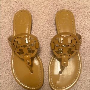 Tory Burch Tan Miller Sandals